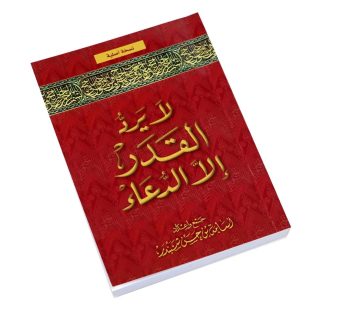 لا يرد القدر إلا الدعاء