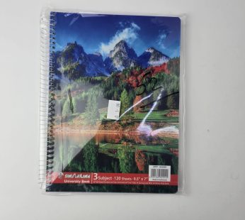 دفتر جامعي 3 مواد