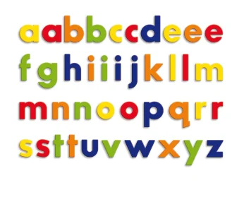 Magnetic English Letters