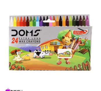 ألوان شمع Doms عدد24