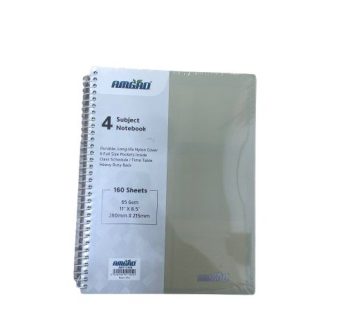 دفتر جامعي A4 (4 مواضيع) AMGAD