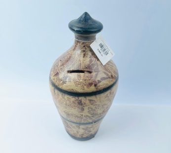 حصالة فخارية صغيرة ملونة