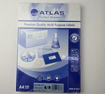 ورق لاصق ATLAS مقطع 10 قطع A4