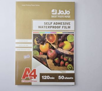 ورق طباعة لاصق شفاف A4