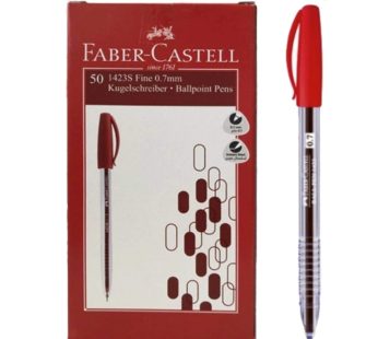 قلم حبر أحمر Faber castell – سعر-الجملة