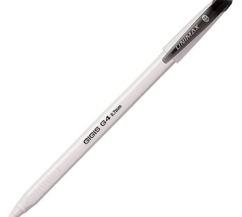 قلم حبر UNIMAX أسود 0.7