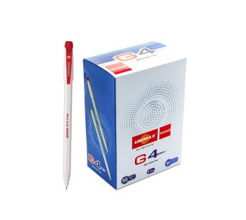 قلم حبر UNIMAX أحمر 0.7
