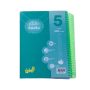 دفتر جامعي200 ورقة (B5) 5 مواضيع