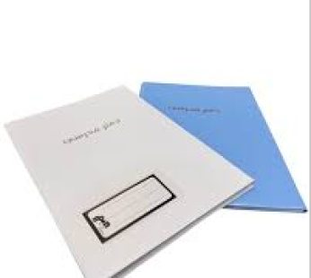 دفتر مدرسي غلاف مرن10☆7 80ورقه