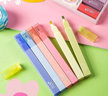 قلم تظليل (6 ألوان )